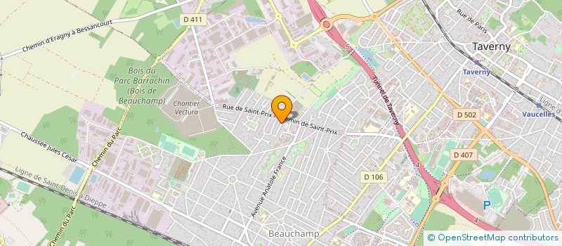 localisation de l'entreprise SCI SAINT EXUPERY  BOISEMONT