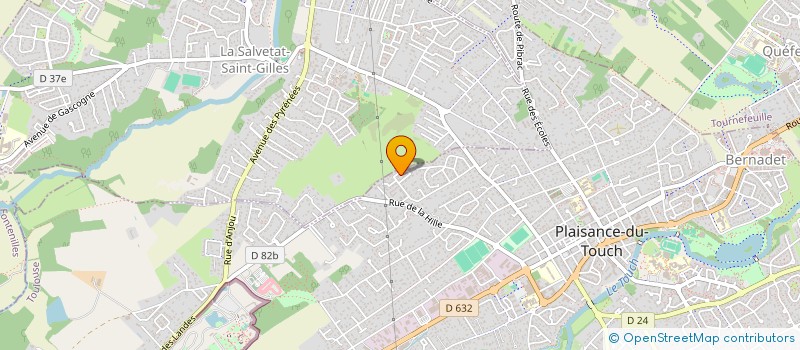 localisation de l'entreprise SCI SAINT EXUPERY  PLAISANCE-DU-TOUCH