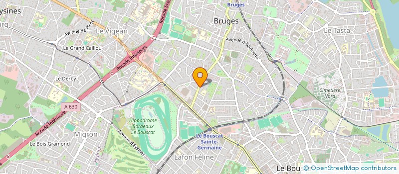 localisation de l'entreprise SCI SAINT-FELIX 30  PESSAC