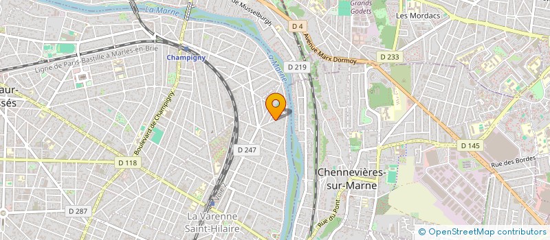 localisation de l'entreprise SCI SAINT FELIX à SAINT-MAUR-DES-FOSSES