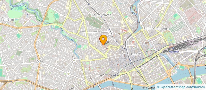 localisation de l'entreprise SCI SAINT FELIX  NANTES