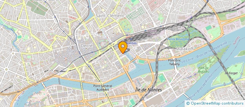 localisation de l'entreprise SCI SAINT-FELIX à NANTES