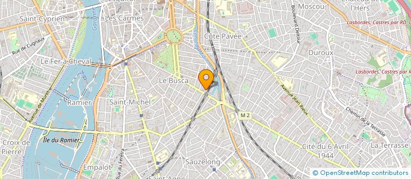 localisation de l'entreprise SCI SAINT FELIX à TOULOUSE