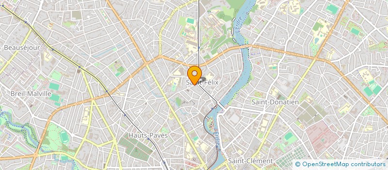 localisation de l'entreprise SCI SAINT FELIX CHEVALLIER à NANTES