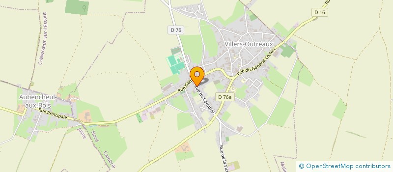 localisation de l'entreprise SCI SAINT FERDINAND  VILLERS-OUTREAUX