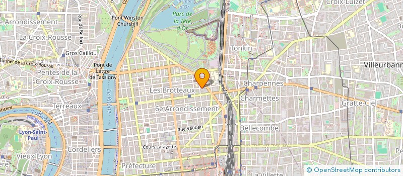 localisation de l'entreprise SCI SAINT FERDINAND  LYON