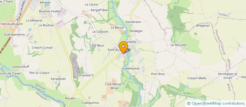 localisation de l'entreprise SCI SAINT FIACRE  PLOUIDER