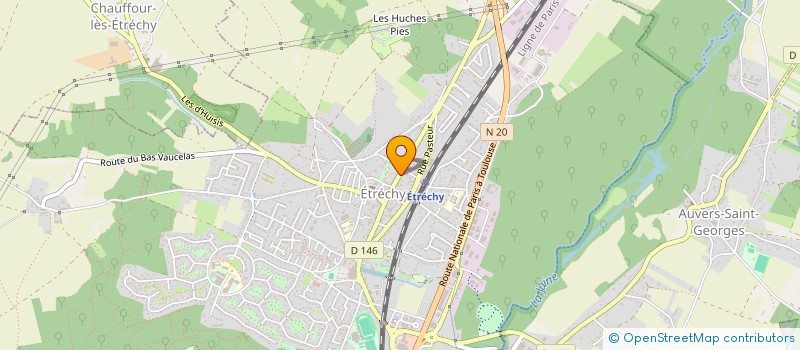 localisation de l'entreprise SCI SAINT FIACRE  VILLECONIN