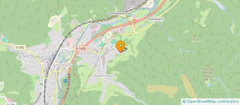 localisation de l'entreprise SCI SAINT FIACRE II  BAREMBACH