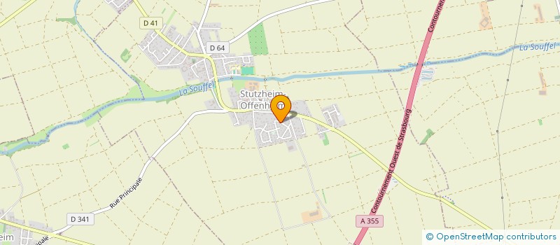 localisation de l'entreprise SCI SAINT FLORENT  REINHARDSMUNSTER