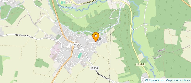 localisation de l'entreprise SCI SAINT-FLORENTIN  JOUARRE