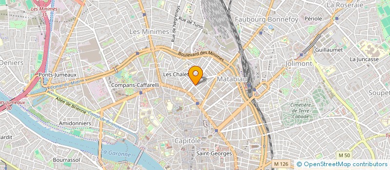 localisation de l'entreprise SCI SAINT FRANCOIS  TOULOUSE