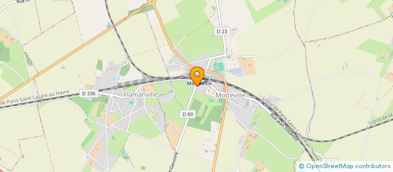 localisation de l'entreprise SCI SAINT FRANCOIS  YVETOT