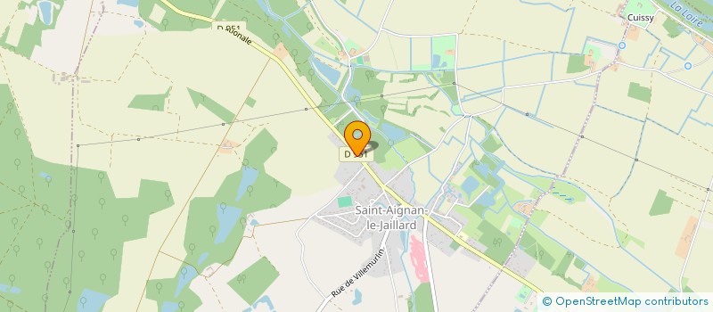 localisation de l'entreprise SCI SAINT FRANCOIS  SAINT-AIGNAN-LE-JAILLARD