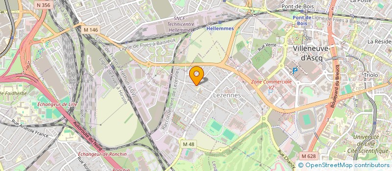 localisation de l'entreprise SCI SAINT GABRIEL 2 à LEZENNES