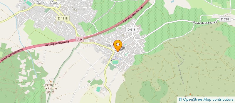 localisation de l'entreprise SCI SAINT GAEL  FLEURY