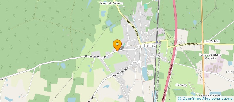 localisation de l'entreprise SCI SAINT GENOULPH  SELLES-SAINT-DENIS