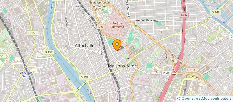 localisation de l'entreprise SCI SAINT GEORGES à MAISONS-ALFORT