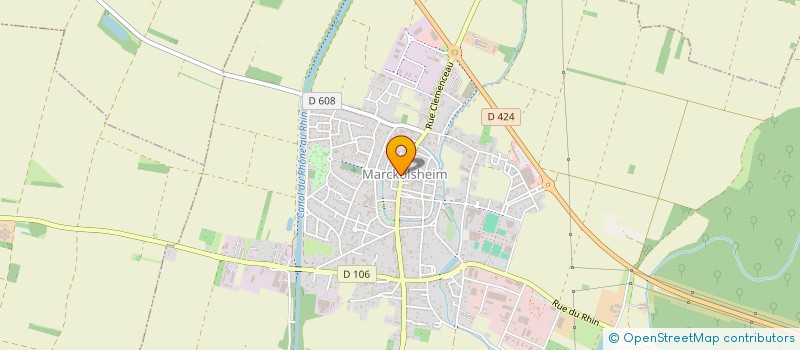 localisation de l'entreprise SCI SAINT GEORGES  MARCKOLSHEIM