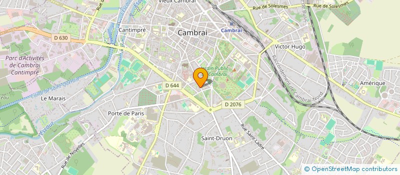 localisation de l'entreprise SCI SAINT GEORGES à CAMBRAI