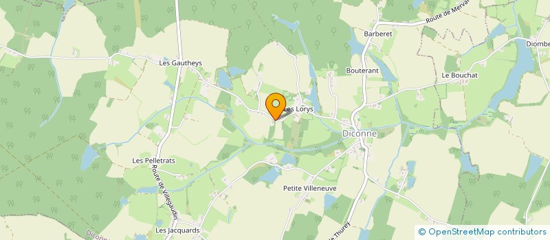 localisation de l'entreprise SCI SAINT GEORGES  SENS-SUR-SEILLE