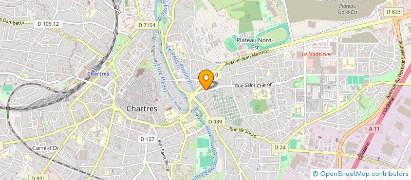 localisation de l'entreprise SCI SAINT GEORGES à CHARTRES