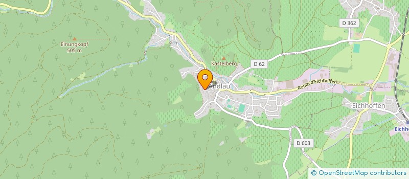 localisation de l'entreprise SCI SAINT GEORGES  ANDLAU