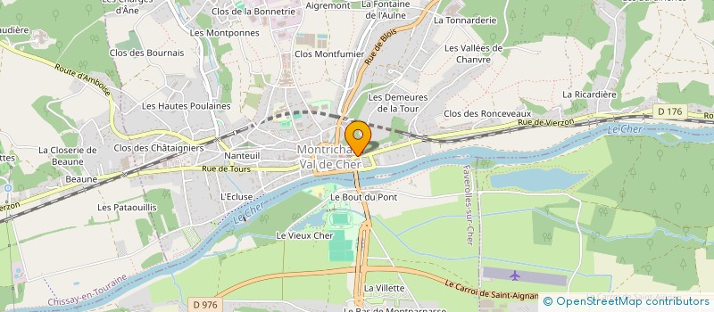 localisation de l'entreprise SCI SAINT GEORGES à MONTRICHARD-VAL-DE-CHER