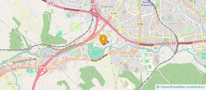 localisation de l'entreprise SCI SAINT-GEORGES à AIX-EN-PROVENCE
