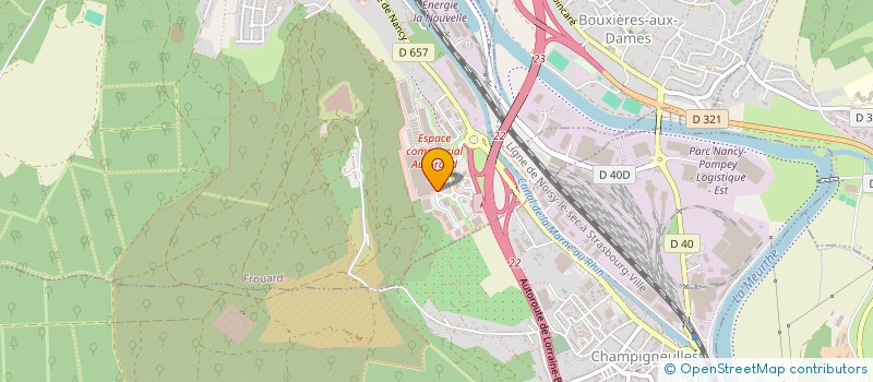 localisation de l'entreprise SCI SAINT GEORGES  FROUARD