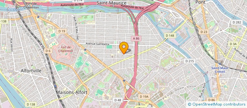 localisation de l'entreprise SCI SAINT GEORGES à MAISONS-ALFORT