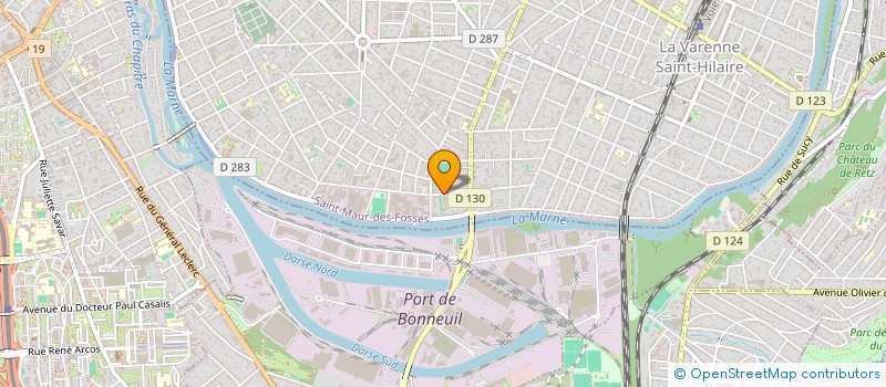 localisation de l'entreprise SCI SAINT GEORGES à SAINT-MAUR-DES-FOSSES