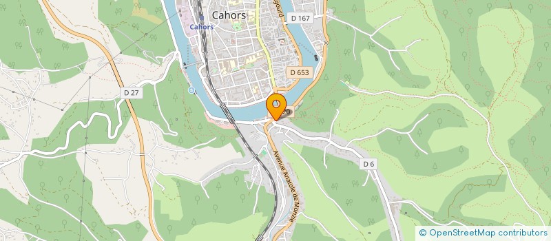 localisation de l'entreprise SCI SAINT GEORGES MEDICAL  CAHORS