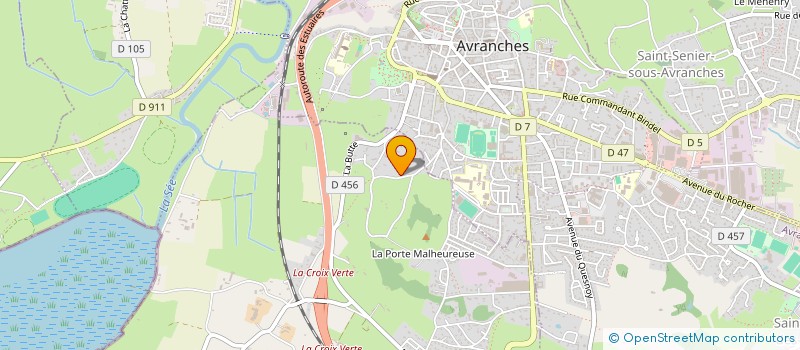 localisation de l'entreprise SCI SAINT GERAN  LE VAL-SAINT-PERE