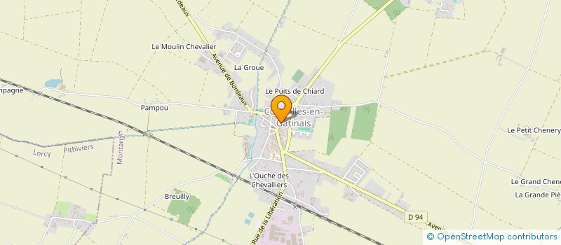 localisation de l'entreprise SCI SAINT GERMAIN à CORBEILLES