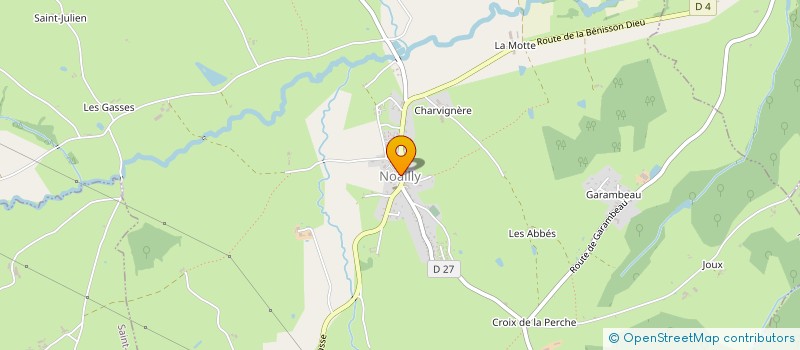 localisation de l'entreprise SCI SAINT GERMAIN  SAINT-GERMAIN-LESPINASSE