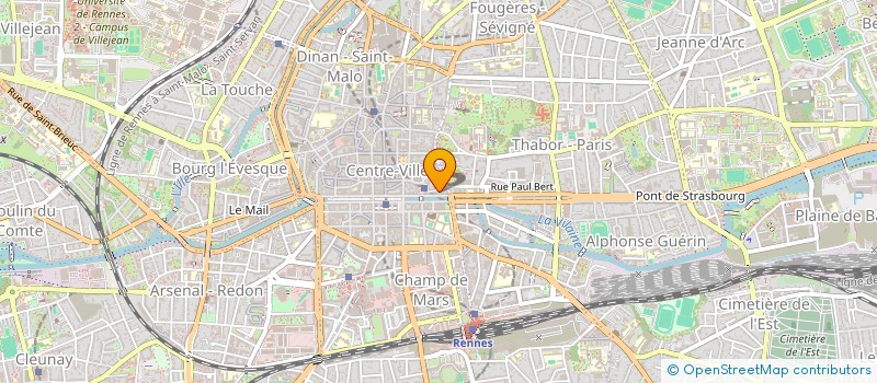 localisation de l'entreprise SCI SAINT GERMAIN  RENNES