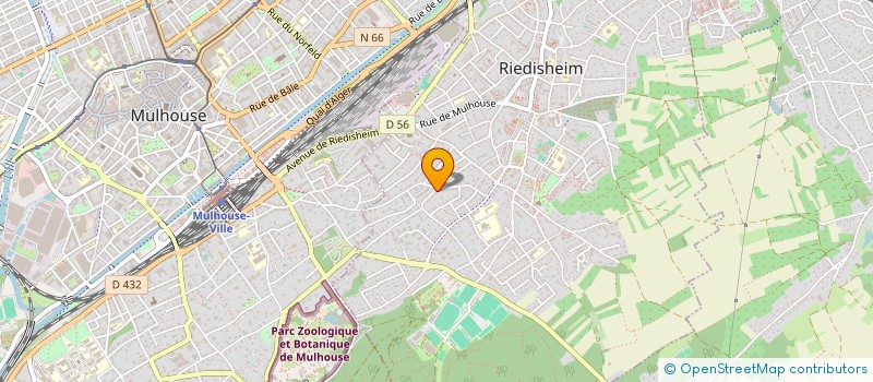 localisation de l'entreprise SCI SAINT GERMAIN  RIEDISHEIM