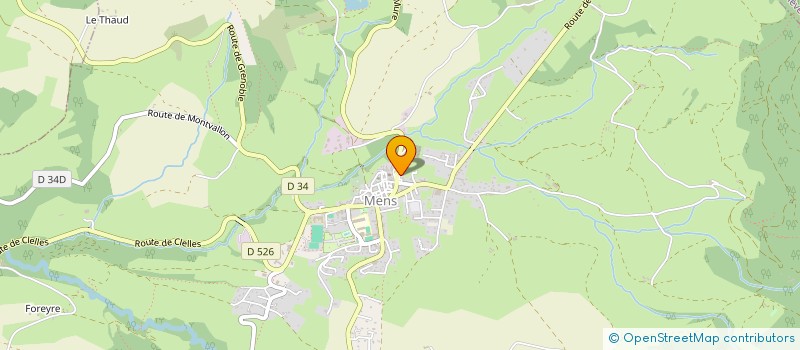 localisation de l'entreprise SCI SAINT GERMAIN  MENS