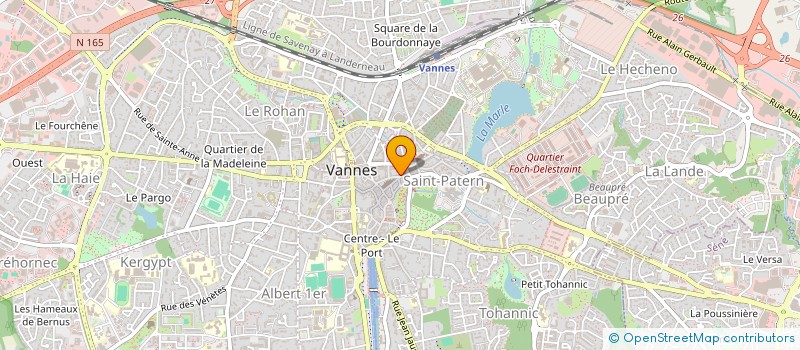 localisation de l'entreprise SCI SAINT GERMAIN à VANNES