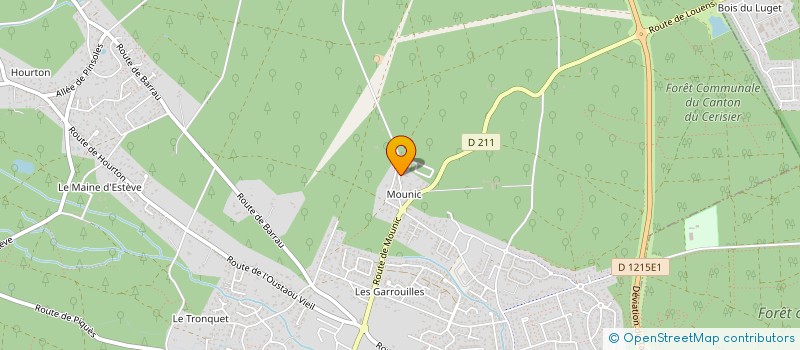 localisation de l'entreprise SCI SAINT GERMAIN  SAINT-AUBIN-DE-MEDOC