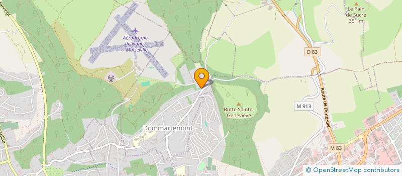 localisation de l'entreprise SCI SAINT GERMAIN  DOMMARTEMONT