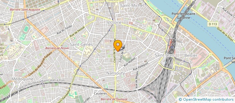 localisation de l'entreprise SCI SAINT GERMAIN D AUBIN  BORDEAUX