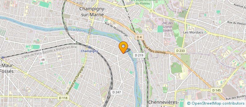 localisation de l'entreprise SCI SAINT GERMAIN DANTON à SAINT-MAUR-DES-FOSSES