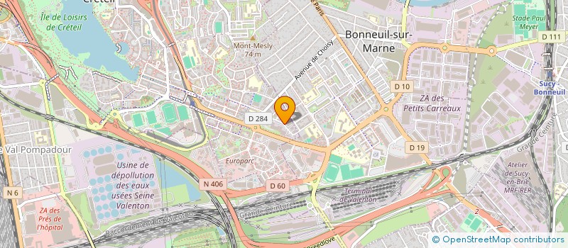 localisation de l'entreprise SCI SAINT GERMAIN ECOLES à CRETEIL