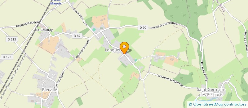 localisation de l'entreprise SCI SAINT GERMAIN FONTAINE  LONGUERUE