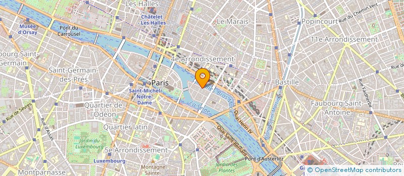 localisation de l'entreprise SCI SAINT GERVAIS  PARIS