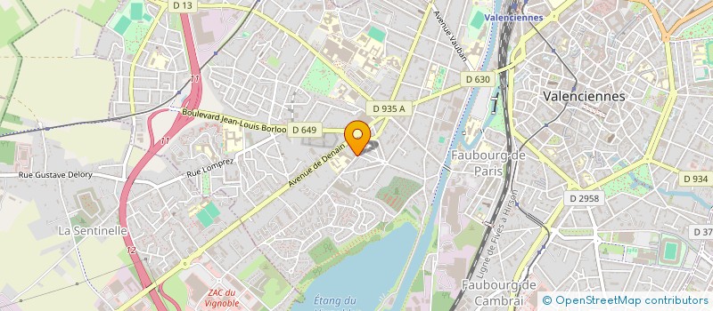 localisation de l'entreprise SCI SAINT GERY  HEM