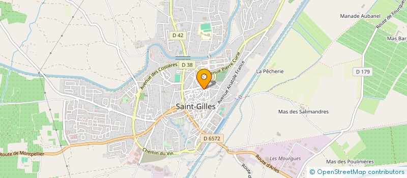 localisation de l'entreprise SCI SAINT GILLES 14 à SAINT-GILLES