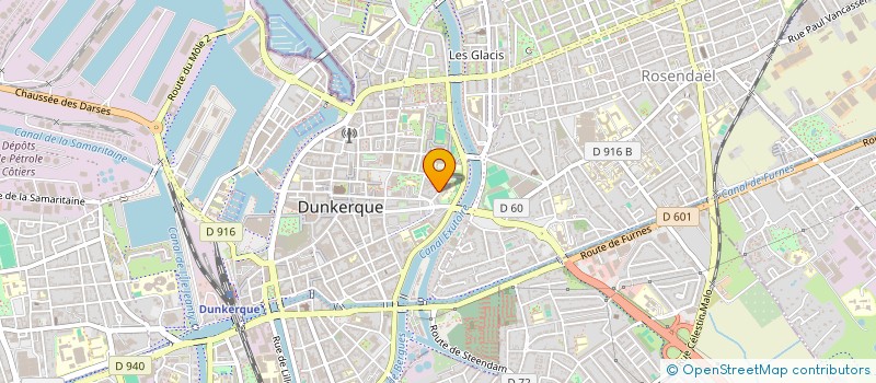 localisation de l'entreprise SCI SAINT GILLES à DUNKERQUE